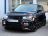USED 2017 17 LAND ROVER RANGE ROVER SPORT 3.0 SD V6 HSE LUMMA KIT BLACK PACK WIDE SCREEN SAT NAV CAMERA 22