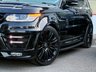 USED 2017 17 LAND ROVER RANGE ROVER SPORT 3.0 SD V6 HSE LUMMA KIT BLACK PACK WIDE SCREEN SAT NAV CAMERA 22