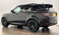 USED 2020 20 LAND ROVER RANGE ROVER SPORT 3.0 SD V6 Autobiography Dynamic SUV 5dr Diesel Auto 4WD Euro 6 (s/s) (306 ps) Striking Santorini Black Metallic, Contrast Ebony / Ivory Leather interior, Ebony Suede Headlining