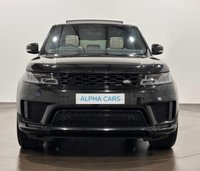 USED 2020 20 LAND ROVER RANGE ROVER SPORT 3.0 SD V6 Autobiography Dynamic SUV 5dr Diesel Auto 4WD Euro 6 (s/s) (306 ps) Striking Santorini Black Metallic, Contrast Ebony / Ivory Leather interior, Ebony Suede Headlining