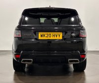 USED 2020 20 LAND ROVER RANGE ROVER SPORT 3.0 SD V6 Autobiography Dynamic SUV 5dr Diesel Auto 4WD Euro 6 (s/s) (306 ps) Striking Santorini Black Metallic, Contrast Ebony / Ivory Leather interior, Ebony Suede Headlining