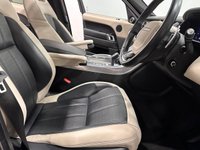 USED 2020 20 LAND ROVER RANGE ROVER SPORT 3.0 SD V6 Autobiography Dynamic SUV 5dr Diesel Auto 4WD Euro 6 (s/s) (306 ps) Striking Santorini Black Metallic, Contrast Ebony / Ivory Leather interior, Ebony Suede Headlining