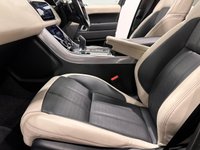 USED 2020 20 LAND ROVER RANGE ROVER SPORT 3.0 SD V6 Autobiography Dynamic SUV 5dr Diesel Auto 4WD Euro 6 (s/s) (306 ps) Striking Santorini Black Metallic, Contrast Ebony / Ivory Leather interior, Ebony Suede Headlining