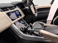 USED 2020 20 LAND ROVER RANGE ROVER SPORT 3.0 SD V6 Autobiography Dynamic SUV 5dr Diesel Auto 4WD Euro 6 (s/s) (306 ps) Striking Santorini Black Metallic, Contrast Ebony / Ivory Leather interior, Ebony Suede Headlining