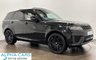 USED 2020 20 LAND ROVER RANGE ROVER SPORT 3.0 SD V6 Autobiography Dynamic SUV 5dr Diesel Auto 4WD Euro 6 (s/s) (306 ps) Striking Santorini Black Metallic, Contrast Ebony / Ivory Leather interior, Ebony Suede Headlining