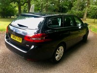 USED 2017 66 PEUGEOT 308 SW 1.2 PureTech Active Estate 5dr Petrol EAT Euro 6 (s/s) (130 ps) ONLY 3,300 MILES YES 3,300 WITH 1 LADY OWNER  with X8 PEUGEOT MAIN DEALER SERVICES STAMPS//ONLY 20 POUND ROAD TAX A YEAR//SATNAV//REAR PARK SENSORS//DAB RADIO//BLUETOOTH//ALLOY WHEELS// 