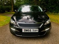 USED 2017 66 PEUGEOT 308 SW 1.2 PureTech Active Estate 5dr Petrol EAT Euro 6 (s/s) (130 ps) ONLY 3,300 MILES YES 3,300 WITH 1 LADY OWNER  with X8 PEUGEOT MAIN DEALER SERVICES STAMPS//ONLY 20 POUND ROAD TAX A YEAR//SATNAV//REAR PARK SENSORS//DAB RADIO//BLUETOOTH//ALLOY WHEELS// 