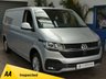 USED 2021 70 VOLKSWAGEN TRANSPORTER 2.0 TDI T28 Highline Panel Van 5dr Diesel Manual FWD LWB High Roof Euro 6 (s/s) (150 ps) 3 SEATS AC ANDROID APPLE CARPLAY CRUISE CONTROL PARKING SENSORS 1 OWNER SERVICE HISTORY WARRANTY GENUINE LOW MILEAGE
