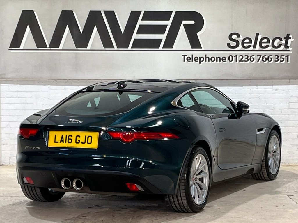 USED 2016 16 JAGUAR F-TYPE 3.0 V6 Coupe 2dr Petrol Auto Euro 6 (s/s) (340 ps) 