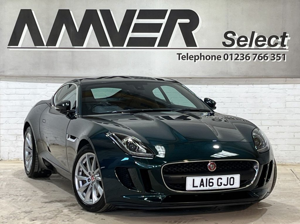 USED 2016 16 JAGUAR F-TYPE 3.0 V6 Coupe 2dr Petrol Auto Euro 6 (s/s) (340 ps) 