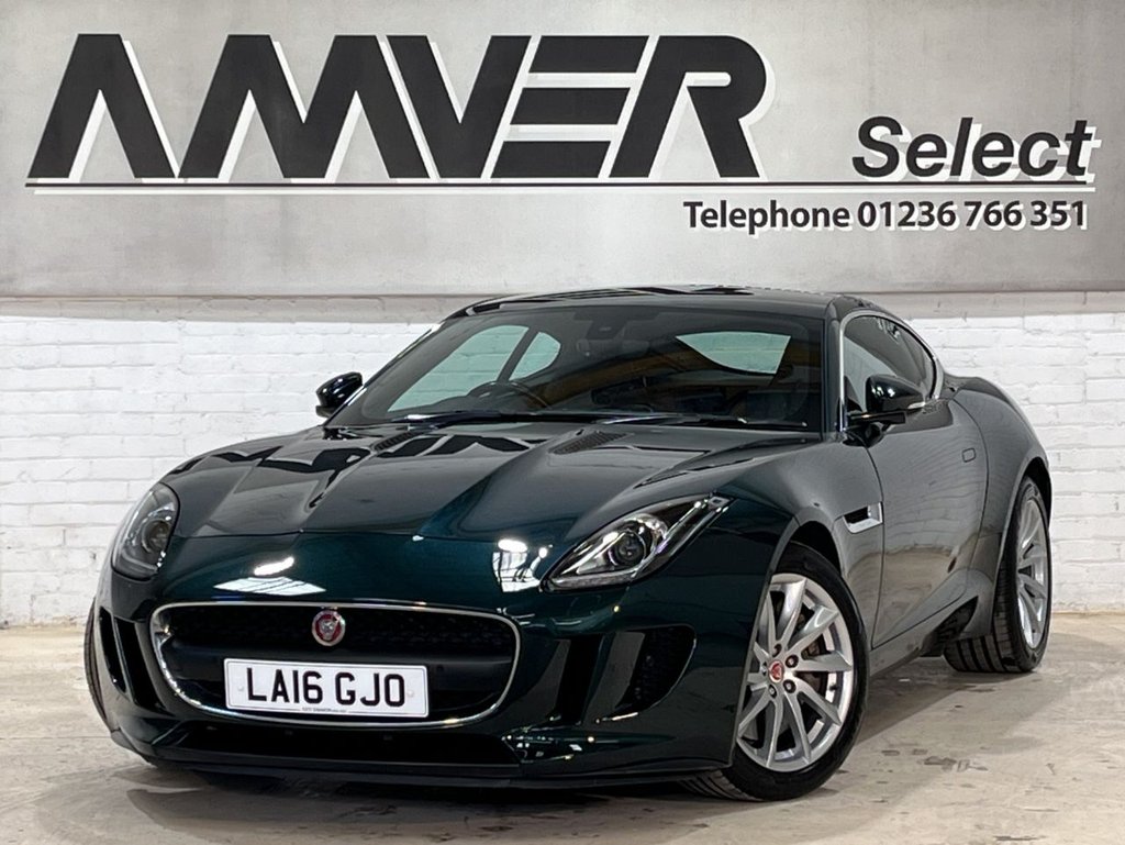 USED 2016 16 JAGUAR F-TYPE 3.0 V6 Coupe 2dr Petrol Auto Euro 6 (s/s) (340 ps) 