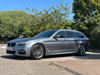 USED 2018 18 BMW 5 SERIES 2.0 520d M Sport Touring 5dr Diesel Auto Euro 6 (s/s) (190 ps) M SPORT PK-H/E/M SEATS-FSH-TOW BAR