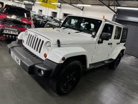 USED 2013 63 JEEP WRANGLER 2.8 CRD Sahara SUV 4dr Diesel AUTO 4WD Euro 5 (197 bhp) 2013 JEEP WRANGLER 2.8 CRD SAHARA 4X4 AUTO - ONLY 66K MILES - 11 SERVICES TO 64K MILES - REMOVABLE ROOF - GLOSS BLACK ALLOY WHEELS - AIR CON - TOWBAR