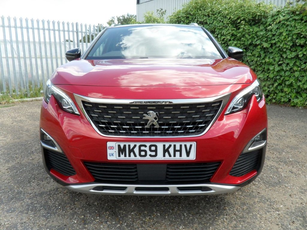USED 2019 69 PEUGEOT 3008 1.2 PureTech GT Line SUV 5dr Petrol Manual Euro 6 (s/s) (130 ps) Call (01603) 494494 (07799) 406459