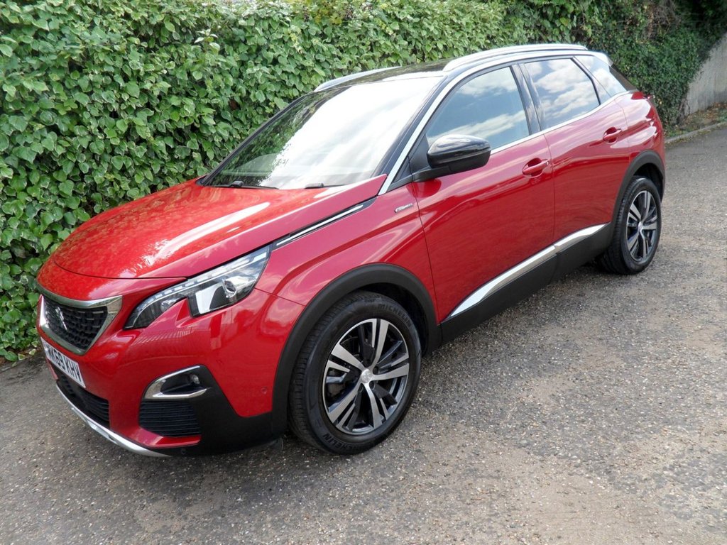 USED 2019 69 PEUGEOT 3008 1.2 PureTech GT Line SUV 5dr Petrol Manual Euro 6 (s/s) (130 ps) Call (01603) 494494 (07799) 406459