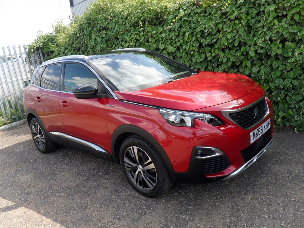 USED 2019 69 PEUGEOT 3008 1.2 PureTech GT Line SUV 5dr Petrol Manual Euro 6 (s/s) (130 ps) Call (01603) 494494 (07799) 406459