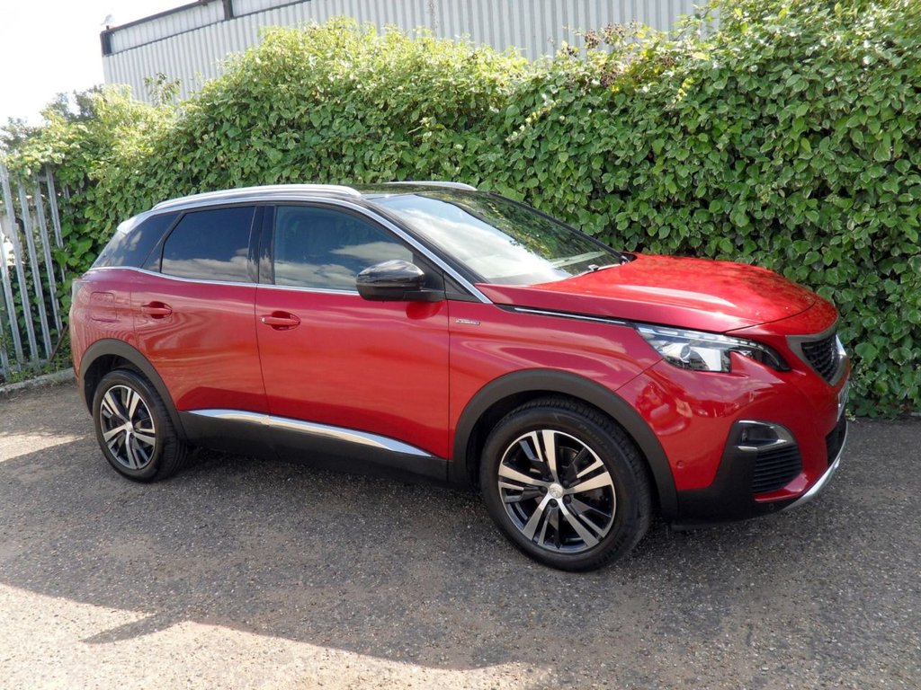 USED 2019 69 PEUGEOT 3008 1.2 PureTech GT Line SUV 5dr Petrol Manual Euro 6 (s/s) (130 ps) Call (01603) 494494 (07799) 406459