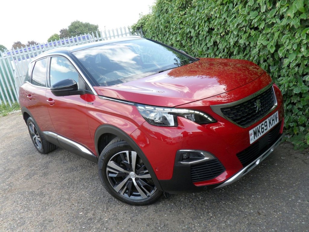USED 2019 69 PEUGEOT 3008 1.2 PureTech GT Line SUV 5dr Petrol Manual Euro 6 (s/s) (130 ps) Call (01603) 494494 (07799) 406459