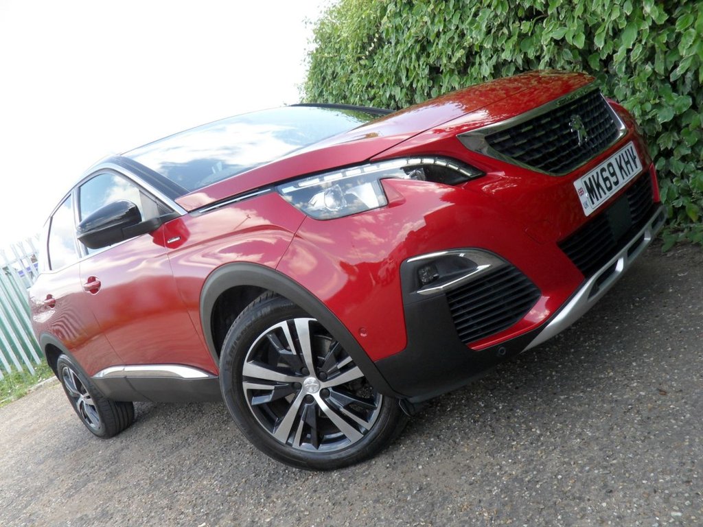 USED 2019 69 PEUGEOT 3008 1.2 PureTech GT Line SUV 5dr Petrol Manual Euro 6 (s/s) (130 ps) Call (01603) 494494 (07799) 406459