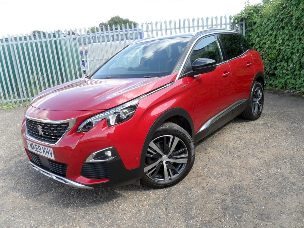 USED 2019 69 PEUGEOT 3008 1.2 PureTech GT Line SUV 5dr Petrol Manual Euro 6 (s/s) (130 ps) Call (01603) 494494 (07799) 406459