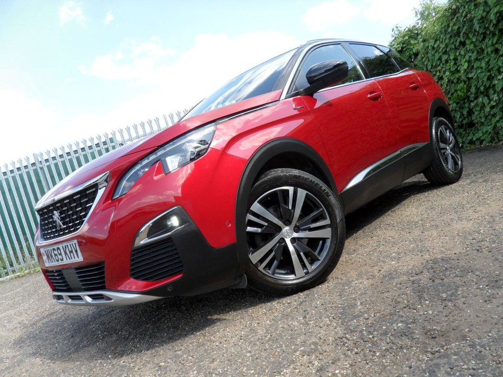 USED 2019 69 PEUGEOT 3008 1.2 PureTech GT Line SUV 5dr Petrol Manual Euro 6 (s/s) (130 ps) Call (01603) 494494 (07799) 406459