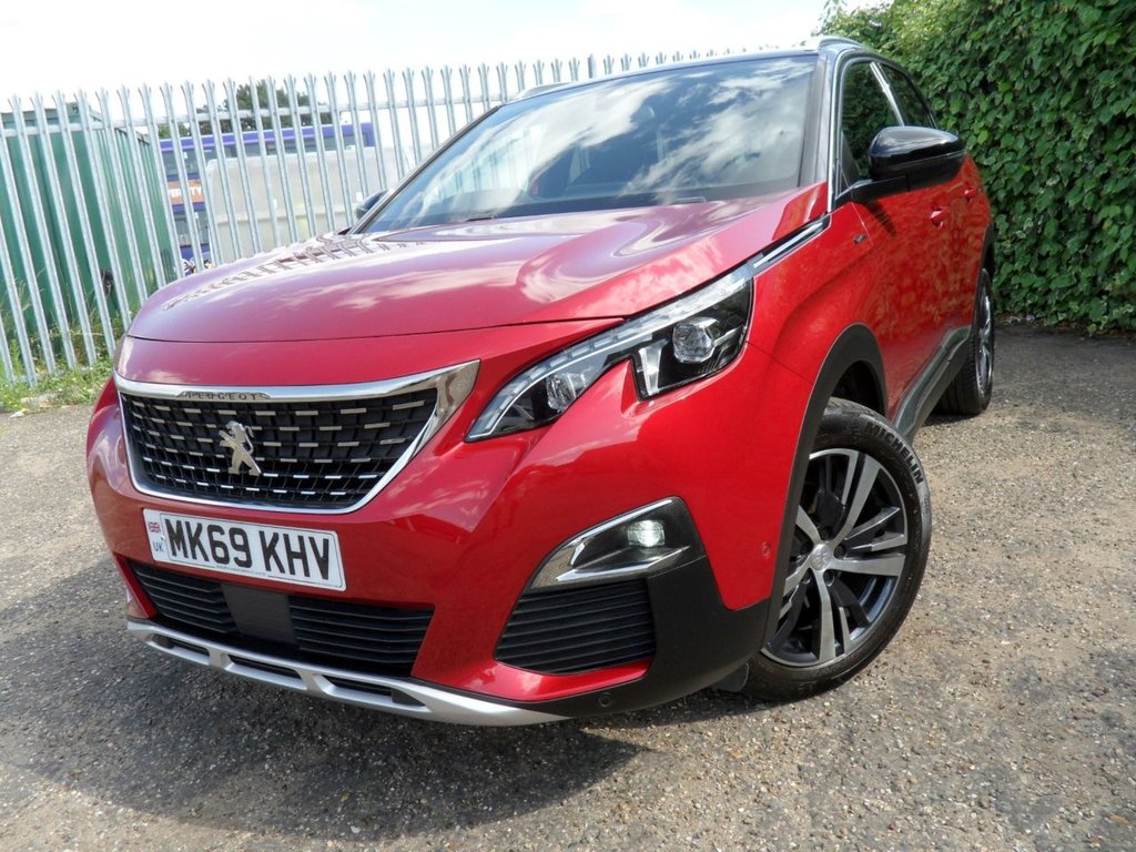 USED 2019 69 PEUGEOT 3008 1.2 PureTech GT Line SUV 5dr Petrol Manual Euro 6 (s/s) (130 ps) Call (01603) 494494 (07799) 406459