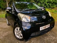 USED 2009 59 TOYOTA IQ 1.0 VVT-i Hatchback 3dr Petrol Manual Euro 4 (68 bhp)FAMILY OWNED WITH ONLY 52,800 MILES//FULL LEATHER UPHOLSTERY/SPECIALIST SERVICING STAMPS//X9 AIRBAGS\\AIRCON//ALLOYS//INSURANCE GROUP 3//20 POUND ROAD TAX//ULEZ COMPLIANT// (68 bhp)FAMILY OWNED WITH ONLY 49,800 MILES//FULL LEATHER UPHOLSTERY/SPECIALIST SERVICING//X9 AIRBAGSAIRCON//ALLOYS//INSURANCE GROUP 3//20 POUND ROAD TAX//ULEZ COMPLIANT//