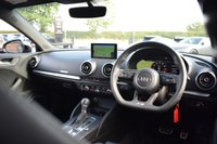 USED 2017 17 AUDI S3 2.0 TFSI Black Edition Saloon 4dr Petrol S Tronic quattro Euro 6 (s/s) (310 ps) 1 OWNER / SS SEATS / DIGI DASH