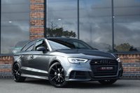 USED 2017 17 AUDI S3 2.0 TFSI Black Edition Saloon 4dr Petrol S Tronic quattro Euro 6 (s/s) (310 ps) 1 OWNER / SS SEATS / DIGI DASH