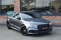 USED 2017 17 AUDI S3 2.0 TFSI Black Edition Saloon 4dr Petrol S Tronic quattro Euro 6 (s/s) (310 ps) 1 OWNER / SS SEATS / DIGI DASH