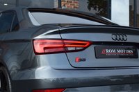 USED 2017 17 AUDI S3 2.0 TFSI Black Edition Saloon 4dr Petrol S Tronic quattro Euro 6 (s/s) (310 ps) 1 OWNER / SS SEATS / DIGI DASH