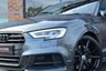 USED 2017 17 AUDI S3 2.0 TFSI Black Edition Saloon 4dr Petrol S Tronic quattro Euro 6 (s/s) (310 ps) 1 OWNER / SS SEATS / DIGI DASH