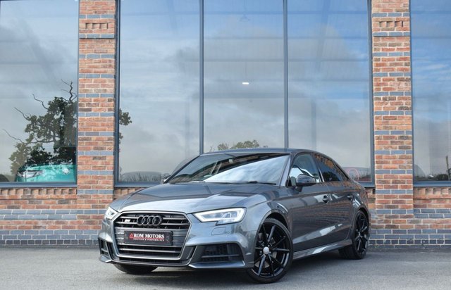 2017 17 Audi S3 2.0 TFSI Black Edition Saloon 4dr Petrol S Tronic quattro Euro 6 (s/s) (310 ps)