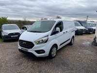 USED 2019 69 FORD TRANSIT CUSTOM 2.0 320 EcoBlue Trend Panel Van 5dr Diesel Manual L1 H1 Euro 6 (s/s) (130 ps) Internal racking-AC-sensors-6 doors