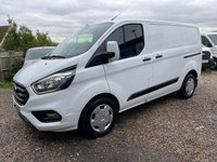 USED 2019 69 FORD TRANSIT CUSTOM 2.0 320 EcoBlue Trend Panel Van 5dr Diesel Manual L1 H1 Euro 6 (s/s) (130 ps) Internal racking-AC-sensors-6 doors