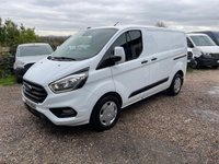 USED 2019 69 FORD TRANSIT CUSTOM 2.0 320 EcoBlue Trend Panel Van 5dr Diesel Manual L1 H1 Euro 6 (s/s) (130 ps) Internal racking-AC-sensors-6 doors