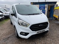 USED 2019 69 FORD TRANSIT CUSTOM 2.0 320 EcoBlue Trend Panel Van 5dr Diesel Manual L1 H1 Euro 6 (s/s) (130 ps) Internal racking-AC-sensors-6 doors
