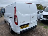 USED 2019 69 FORD TRANSIT CUSTOM 2.0 320 EcoBlue Trend Panel Van 5dr Diesel Manual L1 H1 Euro 6 (s/s) (130 ps) Internal racking-AC-sensors-6 doors