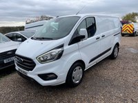 USED 2019 69 FORD TRANSIT CUSTOM 2.0 320 EcoBlue Trend Panel Van 5dr Diesel Manual L1 H1 Euro 6 (s/s) (130 ps) Internal racking-AC-sensors-6 doors