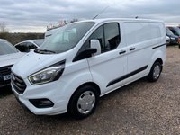 USED 2019 69 FORD TRANSIT CUSTOM 2.0 320 EcoBlue Trend Panel Van 5dr Diesel Manual L1 H1 Euro 6 (s/s) (130 ps) Internal racking-AC-sensors-6 doors