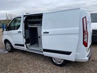USED 2019 69 FORD TRANSIT CUSTOM 2.0 320 EcoBlue Trend Panel Van 5dr Diesel Manual L1 H1 Euro 6 (s/s) (130 ps) Internal racking-AC-sensors-6 doors
