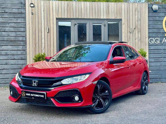 2019 68 Honda Civic 1.0 VTEC Turbo EX Hatchback 5dr Petrol Manual Euro 6 (s/s) (126 ps)