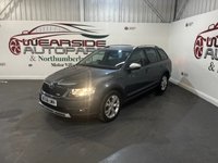 USED 2017 66 SKODA OCTAVIA 2.0 TDI Scout Estate 5dr Diesel DSG 4WD Euro 6 (s/s) (184 ps) 2 keys, rear parking sensors, DAB