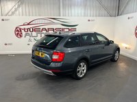 USED 2017 66 SKODA OCTAVIA 2.0 TDI Scout Estate 5dr Diesel DSG 4WD Euro 6 (s/s) (184 ps) 2 keys, rear parking sensors, DAB