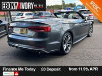 USED 2017 17 AUDI S5 3.0 TFSI V6 Cabriolet 2dr Petrol Tiptronic quattro Euro 6 (s/s) (354 ps) FULL SERVICE HISTORY 2 KEYS BOOK PACK SERVICED AS REQUIRED AND 1 YEAR MOT WITHIN THE SALE