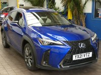 USED 2021 21 LEXUS UX 2.0 250h F Sport TAKUMI SUV 5dr Petrol Hybrid E-CVT Euro 6 (s/s) (184 ps) TOP OF THE RANGE TAKUMI SPEC HEAD UP DISPLAY SUNROOF SAT NAV MARK LEVINSON SOUND REAR CAMERA LEATHER INTERIOR ELECTRIC SEATS HEATED/VENTILATED SEATS HEATED STEERING WHEEL PARKING SENSORS 1 OWNER SERVICE HISTORY LEXUS WARRANTY JUYLY 2031