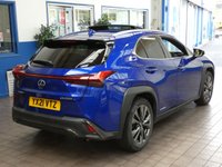 USED 2021 21 LEXUS UX 2.0 250h F Sport TAKUMI SUV 5dr Petrol Hybrid E-CVT Euro 6 (s/s) (184 ps) TOP OF THE RANGE TAKUMI SPEC HEAD UP DISPLAY SUNROOF SAT NAV MARK LEVINSON SOUND REAR CAMERA LEATHER INTERIOR ELECTRIC SEATS HEATED/VENTILATED SEATS HEATED STEERING WHEEL PARKING SENSORS 1 OWNER SERVICE HISTORY LEXUS WARRANTY JUYLY 2031