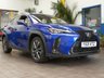 USED 2021 21 LEXUS UX 2.0 250h F Sport TAKUMI SUV 5dr Petrol Hybrid E-CVT Euro 6 (s/s) (184 ps) TOP OF THE RANGE TAKUMI SPEC HEAD UP DISPLAY SUNROOF SAT NAV MARK LEVINSON SOUND REAR CAMERA LEATHER INTERIOR ELECTRIC SEATS HEATED/VENTILATED SEATS HEATED STEERING WHEEL PARKING SENSORS 1 OWNER SERVICE HISTORY LEXUS WARRANTY JUYLY 2031