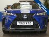 USED 2021 21 LEXUS UX 2.0 250h F Sport TAKUMI SUV 5dr Petrol Hybrid E-CVT Euro 6 (s/s) (184 ps) TOP OF THE RANGE TAKUMI SPEC HEAD UP DISPLAY SUNROOF SAT NAV MARK LEVINSON SOUND REAR CAMERA LEATHER INTERIOR ELECTRIC SEATS HEATED/VENTILATED SEATS HEATED STEERING WHEEL PARKING SENSORS 1 OWNER SERVICE HISTORY LEXUS WARRANTY JUYLY 2031