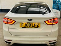 USED 2018 68 FORD MONDEO 2.0 TDCi ST-Line Edition Panoramic Hatchback 5 Door Diesel Manual Euro 6 (s/s) (150 ps) APPLE CAR PLAY 5 SERVICES TO 49,295
